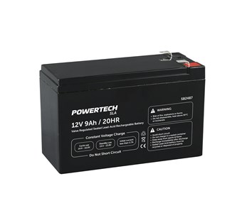 GENERIC POWER SOLUTIONS HIGH CAPACITY 9AH SEALED LEAD ACID BATTERY WITH 6.3MM TERMINALS