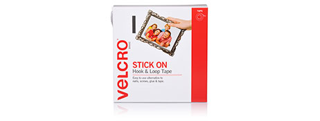 VELCRO BRAND HOOK & LOOP TAPE 20MM X 5M FOR SMOOTH SURFACES