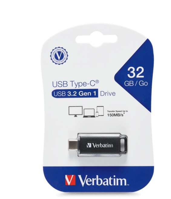 VERBATIM 32GB MICROSD CARD WITH ADAPTER - FAST & RELIABLE STORAGE