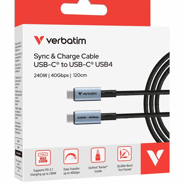 VERBATIM 64GB MICROSDXC CARD WITH ADAPTER - FAST STORAGE