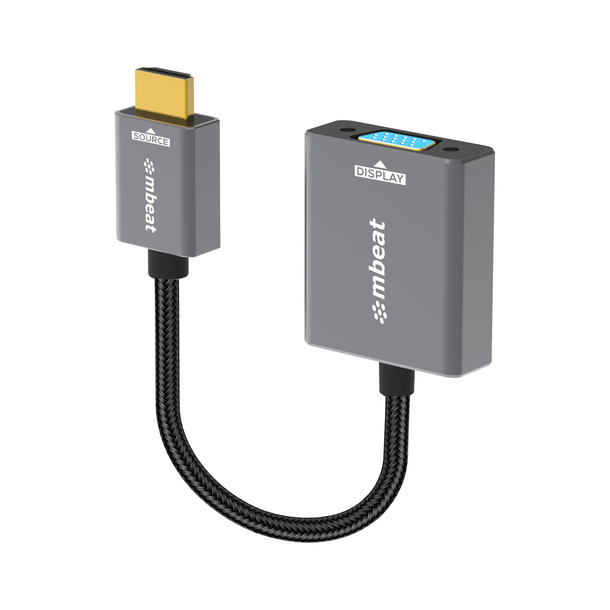 MBEAT HDVGA TO HDMI ADAPTER CABLE FOR CLEAR VIDEO