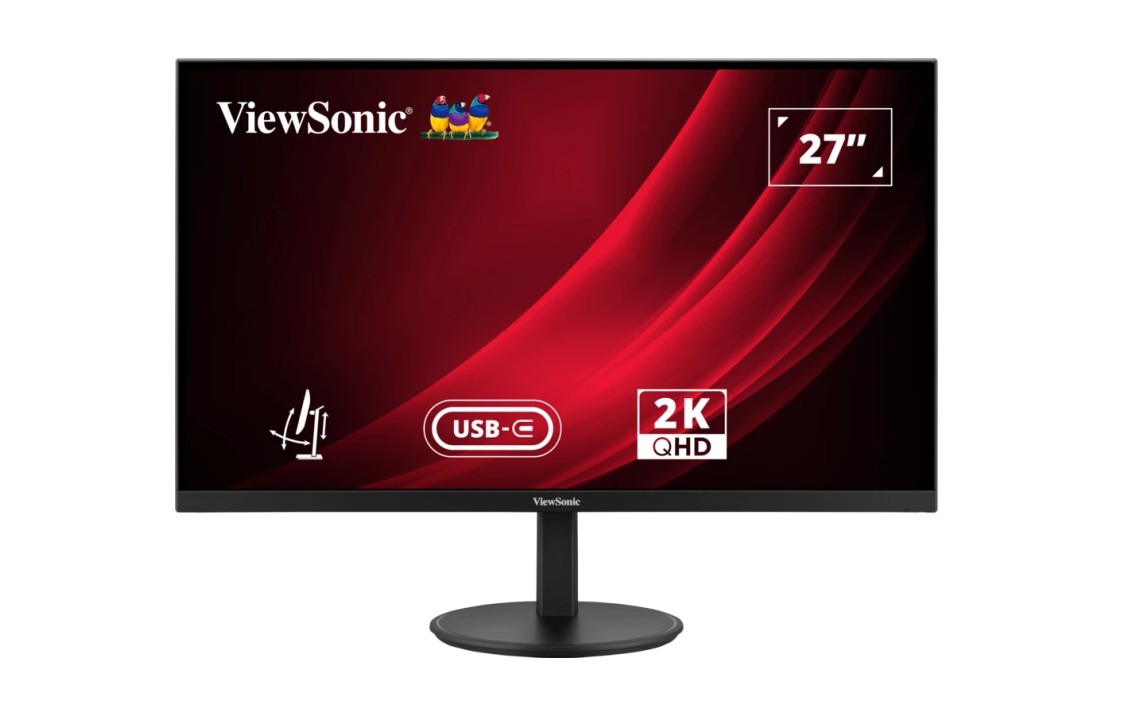 VIEWSONIC 27" 2K MONITOR FOR CRISP VISUALS & PRODUCTIVITY