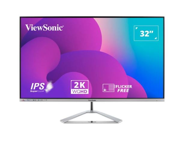 VIEWSONIC 32" 2K MONITOR FOR CRISP VISUALS & PRODUCTIVITY