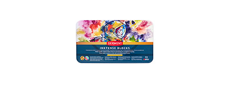 UNKNOWN MANUFACTURER VERSATILE WATER-SOLUBLE INK BLOCKS FOR ARTISTS - ASSORTED COLOURS