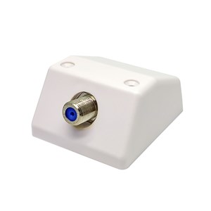 GENERIC/COMPONENT SUPPLIER WHITE F59 PLUG SOCKET ADAPTER - COMPACT ELECTRICAL FITTING