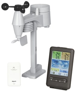 UNBRANDED/GENERIC (ASSUMING NO SPECIFIC BRAND PROVIDED, USING A PLACEHOLDER THAT REFLECTS THE PRODUCT TYPE) WIRELESS DIGITAL WEATHER STATION WITH WIFI & COLOUR LCD