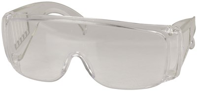 GENERIC SAFETY GEAR CLEAR WRAP-AROUND SAFETY GLASSES FOR EYE PROTECTION