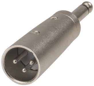 UNSPECIFIED MANUFACTURER XLR TO 6.5MM ADAPTOR FOR MICS & AUDIO GEAR