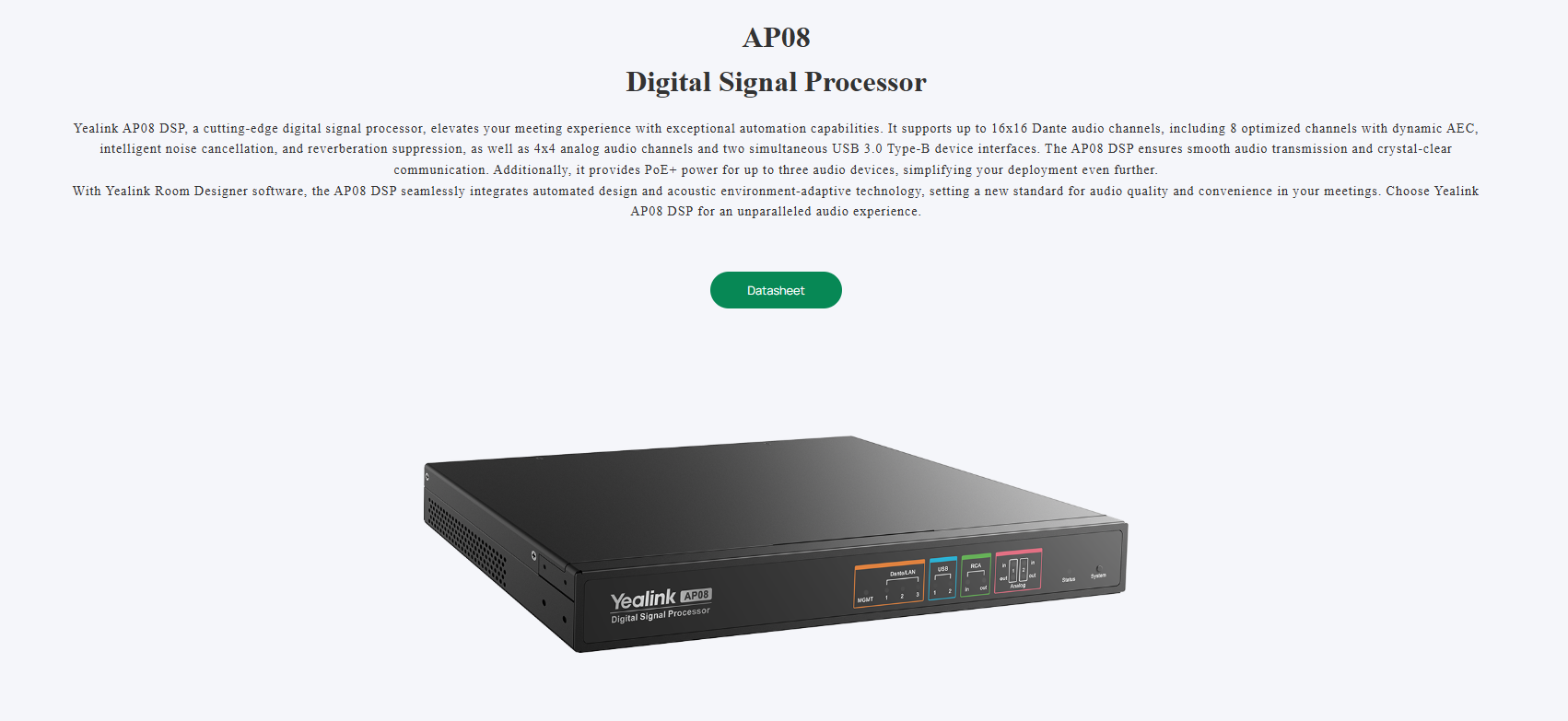 YEALINK AP08 PROFESSIONAL HEADSET FOR CLEAR COMMUNICATION