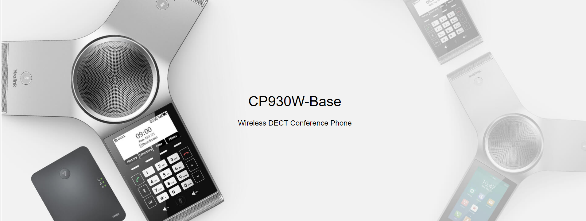 YEALINK CP930W CONFERENCE PHONE FOR CLEAR MEETINGS