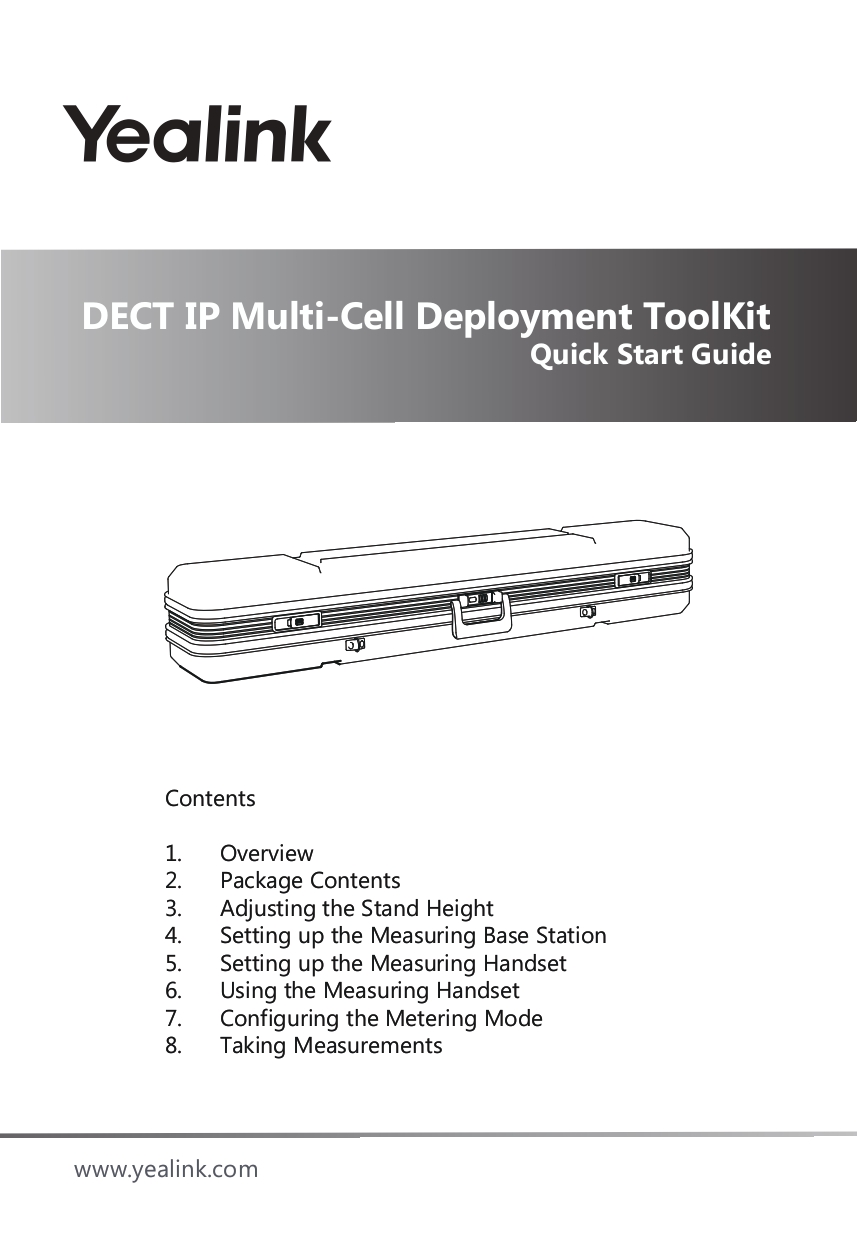 YEALINK-P YEALINK DECT IP PHONE DEPLOYMENT KIT FOR GERALDTON OFFICES