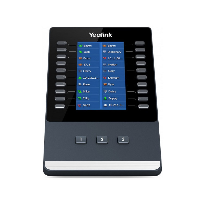 YEALINK EXP43 4.3" TOUCHSCREEN SIDECAR FOR IP PHONES