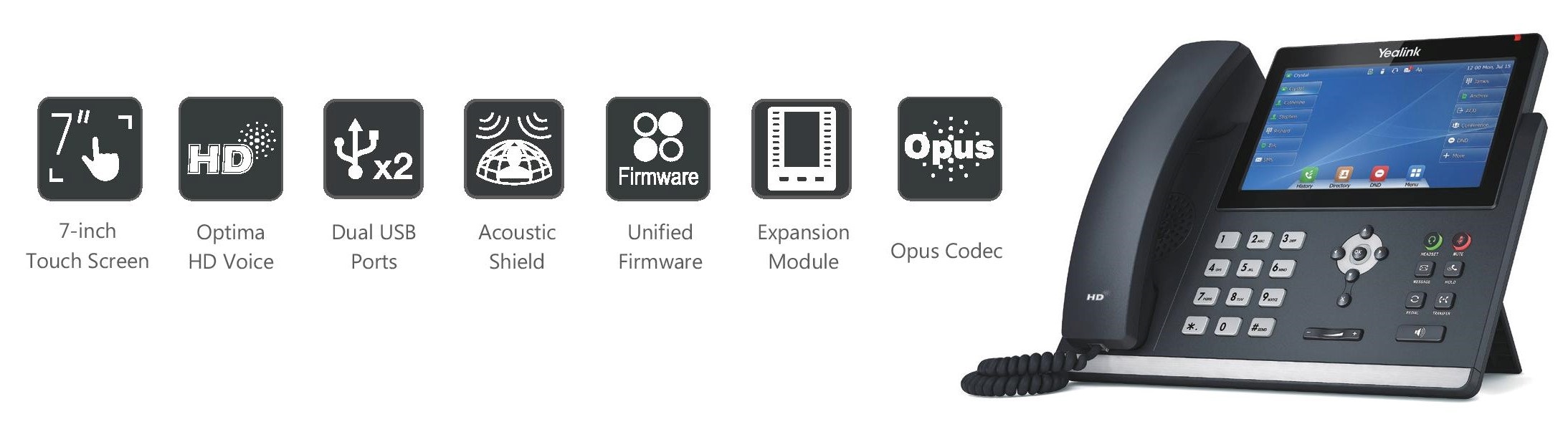 YEALINK T48U IP PHONE FOR CLEAR OFFICE COMMUNICATION