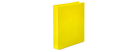MARBIG YELLOW A4 INSERT BINDER - 300 PAGES, DURABLE FILING