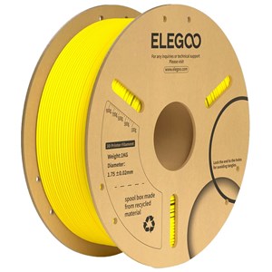 ELEGOO PLA+ YELLOW 1.75MM FILAMENT 1KG FOR 3D PRINTING