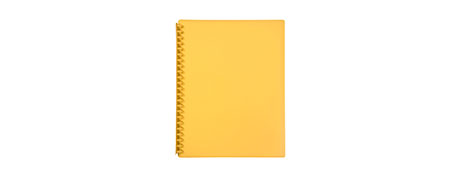 MARBIG YELLOW REFILLABLE DISPLAY BOOK FOR DOCUMENT ORGANIZATION